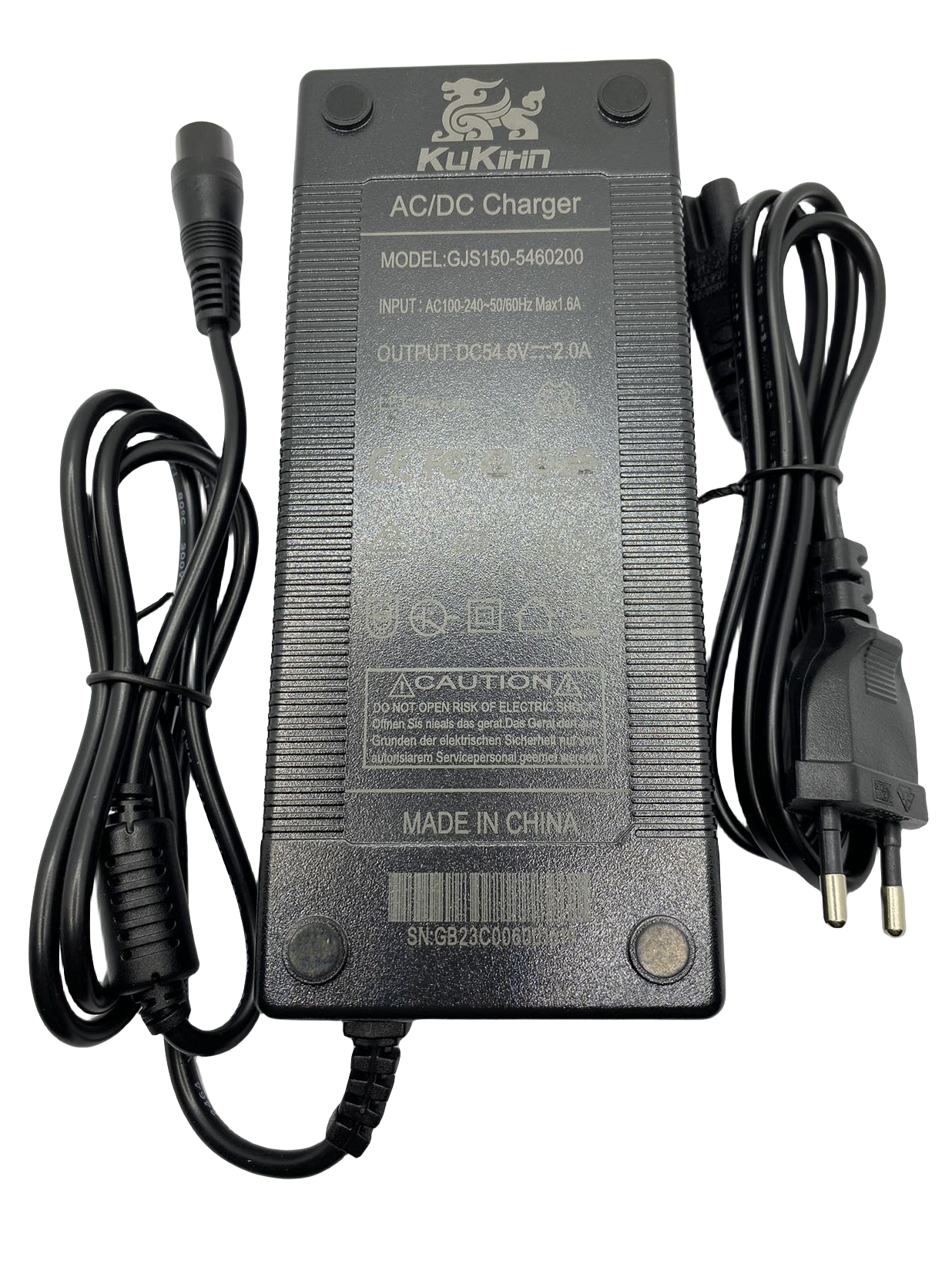 Chargeur Pour Trottinette Électrique 54.6V 1.5A - Neuf - Modèle Générique