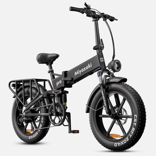 Miyazaki   Folding   Electric   Bike   Fat   tire   all   terrain   electric   bicycle   X7   Pro