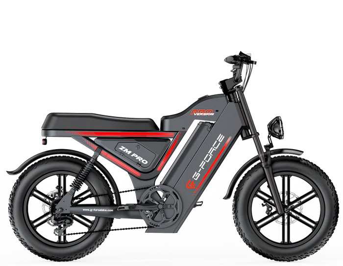 G-FORCE ZM PRO 2025 New Premium All-terrain Motor Style Electric Bike | GARANZIA ITALIANA