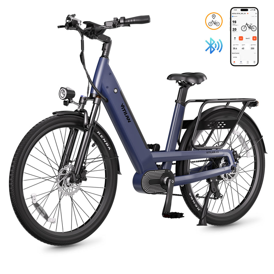 Vitilan L5 Urban Commuter Bicicletta elettrica GARANZIA ITALIANA