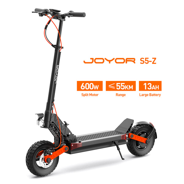 JOYOR S5-Z Monopattino elettrico| 600W 48V 13Ah | Ammortizzatori anteriori e posteriori  | Garanzia italiana