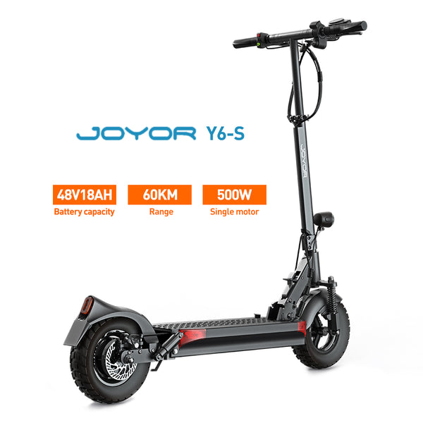 JOYOR Y6-S Monopattino Elettrico | 500W 48V 18 Ah | Ruote da 10" | Garanzia italiana