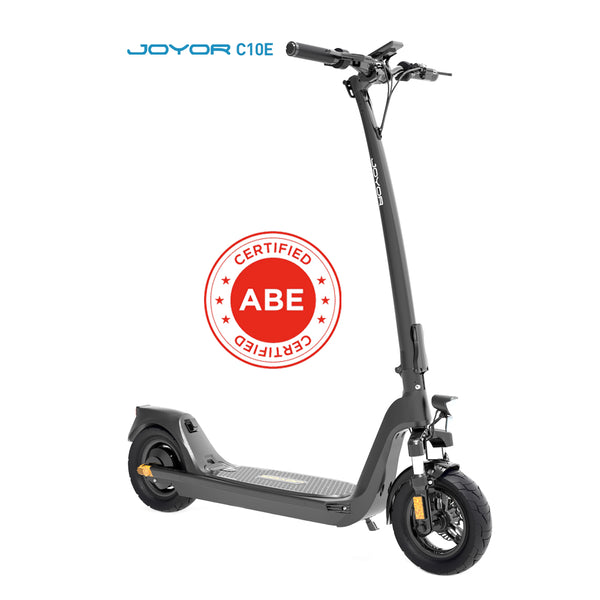JOYOR C10E（ABE） Monopattino elettrico | 500W Motor 48V 10.4AH Battery 10 " tire | Garanzia italiana