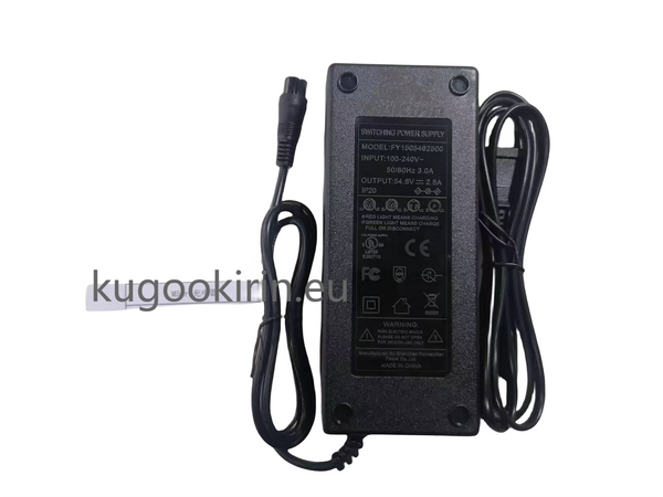 Carica batteria 54.6V 2.5A per Kugoo Kirin KuKirin M5 Pro